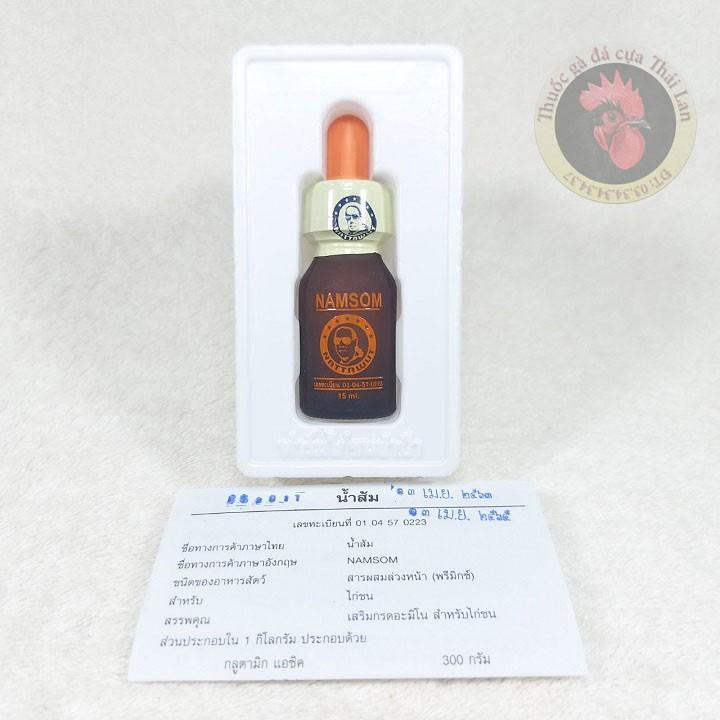 NAMSOM thuốc kích gà đá 30 phút - 1 lọ nguyên zin 15ml