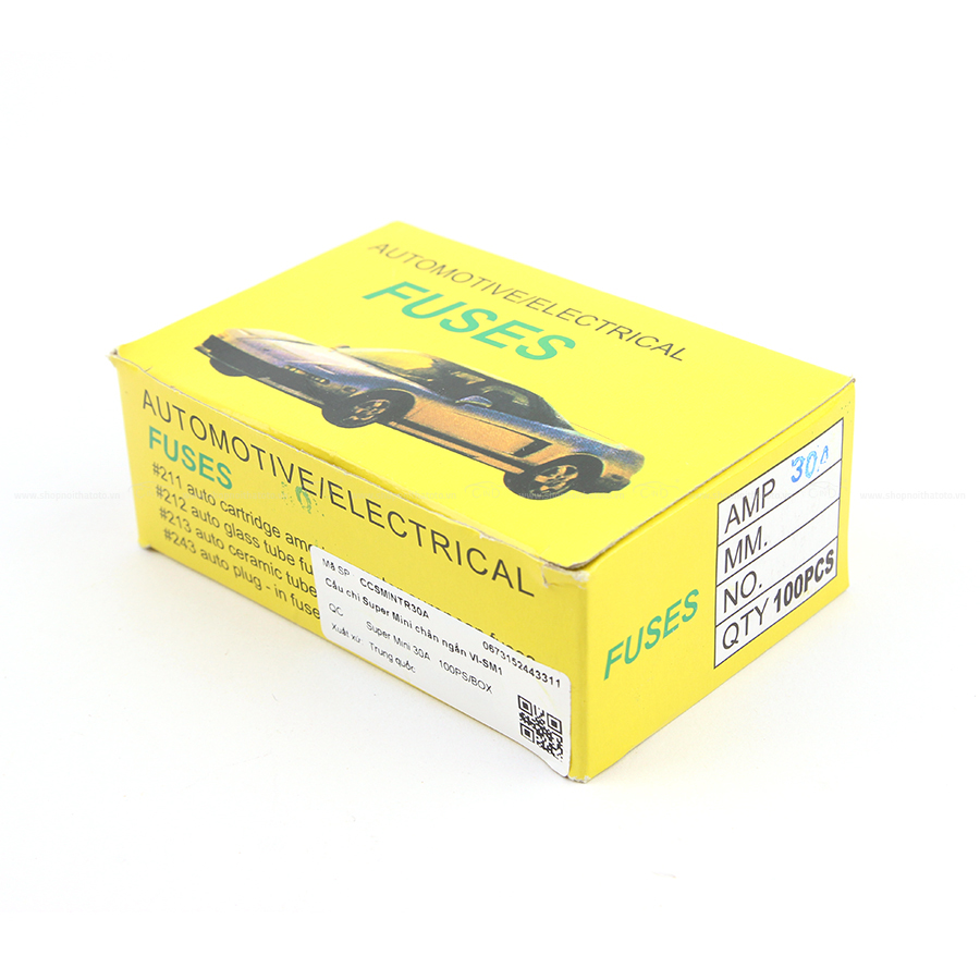 Cầu Chì Super Mini CIND VI-SM1 30A