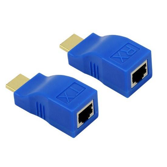 HDMI Extender 30m bằng cáp mạng RJ45 đơn