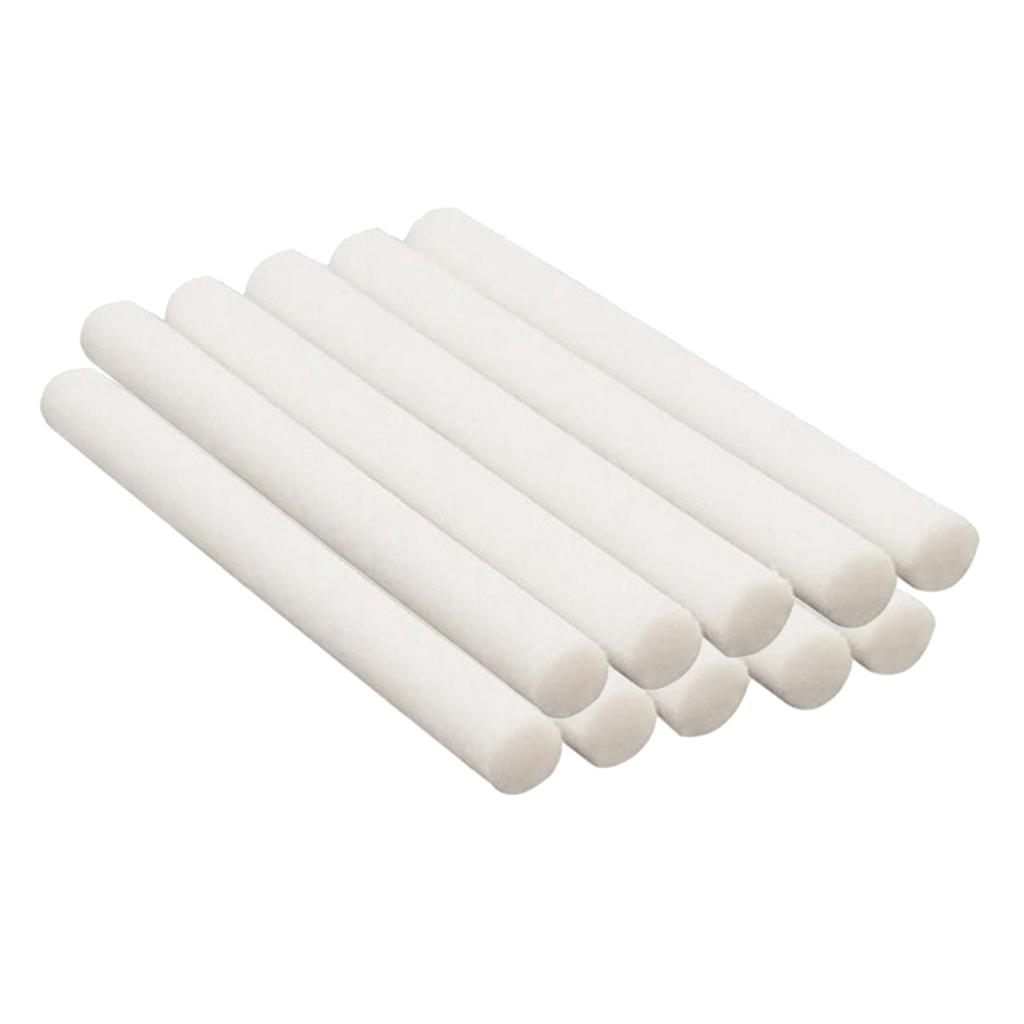 6xCotton Filter Sticks Refills for Air Humidifier Aroma Diffuser 10pcs