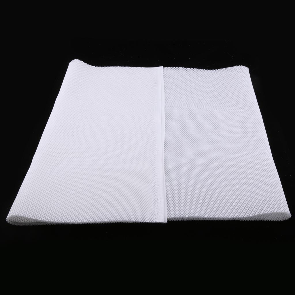 2xSpeaker Grill Cloth Stereo Gille Fabric Speaker Mesh Cloth White