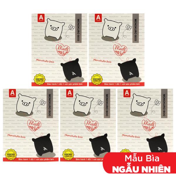 Combo 5 Tập Học Sinh 100% Không Lem - 4 Ô Ly 96 Trang 80gsm - Thành Đạt (Mẫu Màu Giao Ngẫu Nhiên)