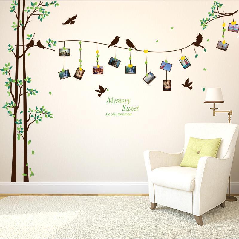 Decal dán tường - Cây treo ảnh 2007W