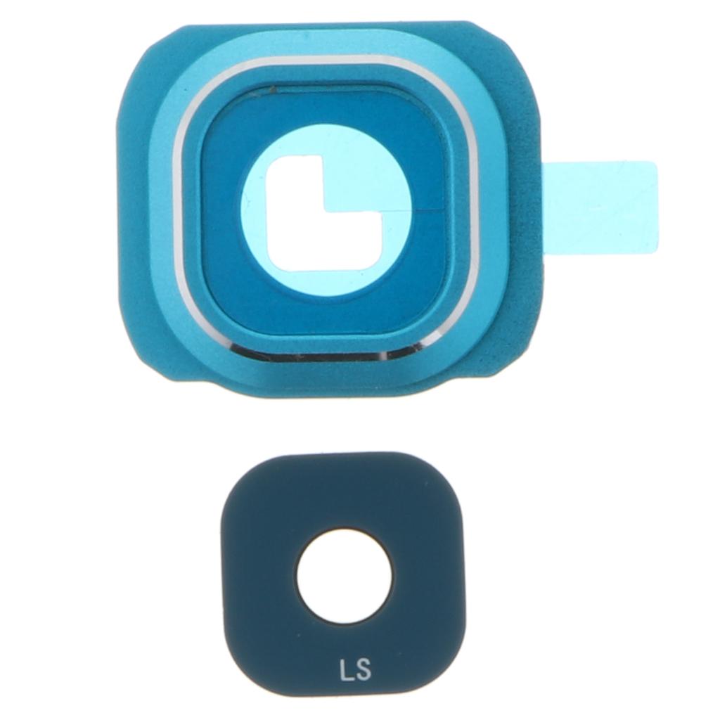 For S6 Rear Camera Lens Glass Cover Back Replacement, Blue