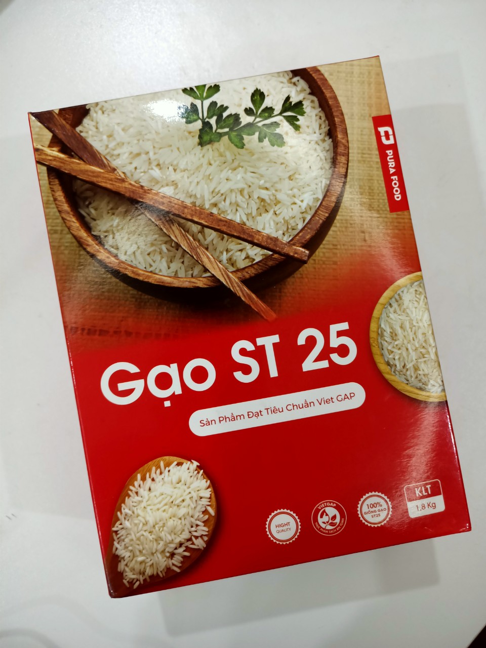 Gạo ST25 VietGap