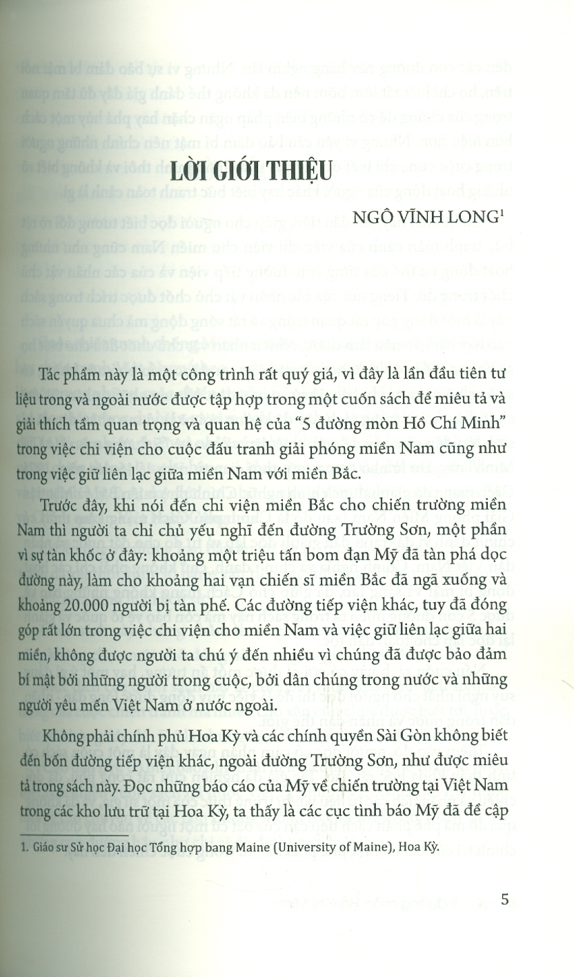 Sách : 5 ĐƯỜNG MÒN HỒ CHÍ MINH – ĐẶNG PHONG