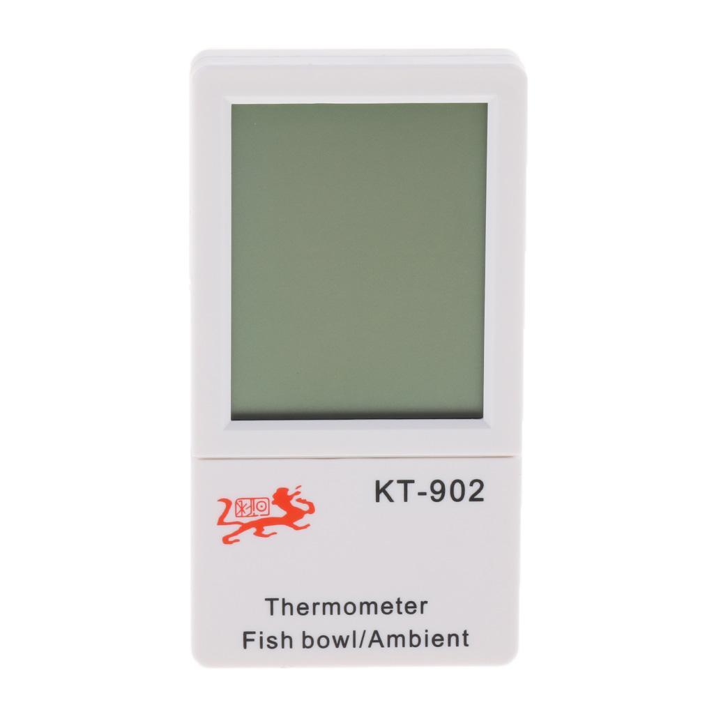 New LCD Digital Fish Reptile Aquarium Tank Water/Indoor Thermometer Temperature