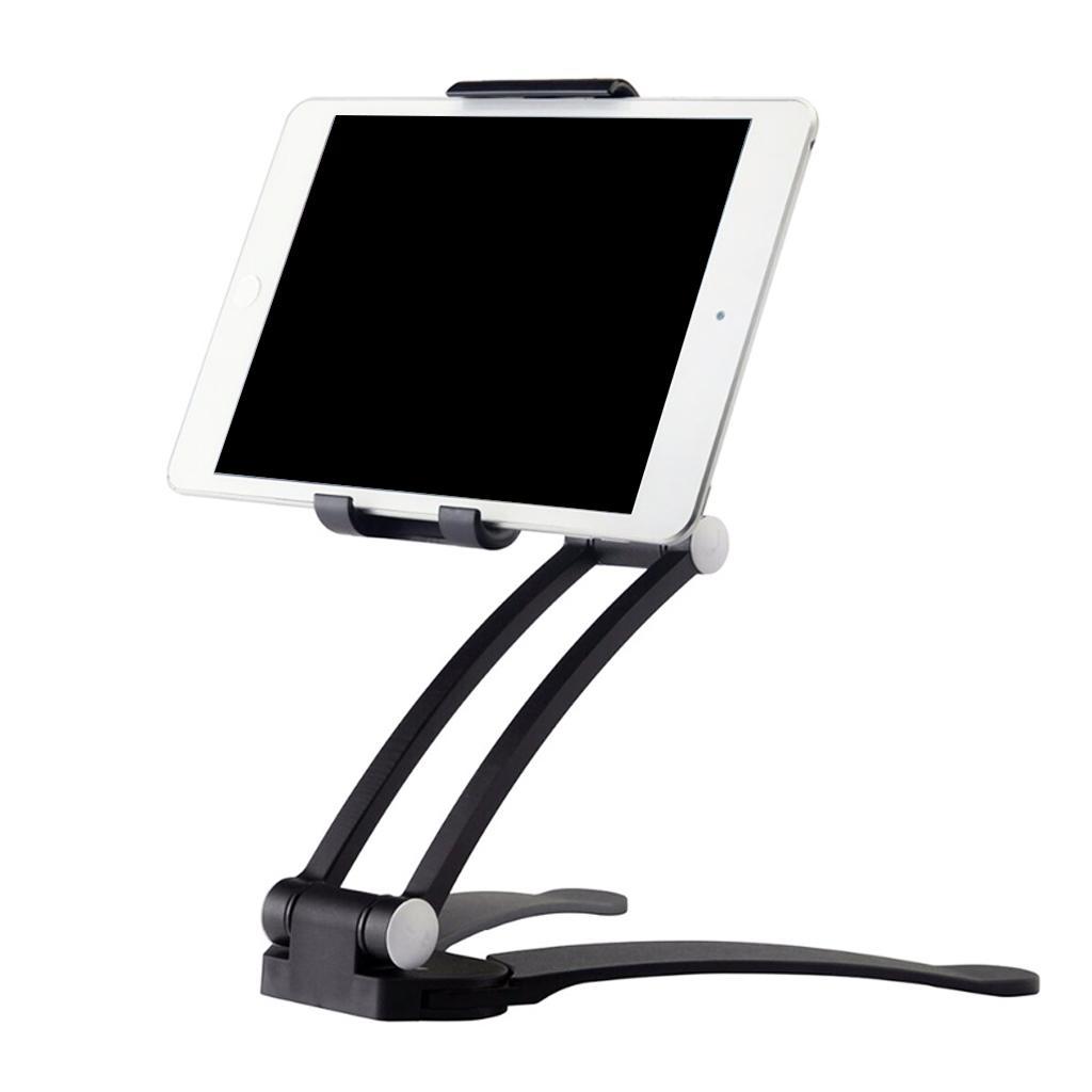 Aluminum Desk Mount Bracket Stand Holder for Tablets and Cell Phones