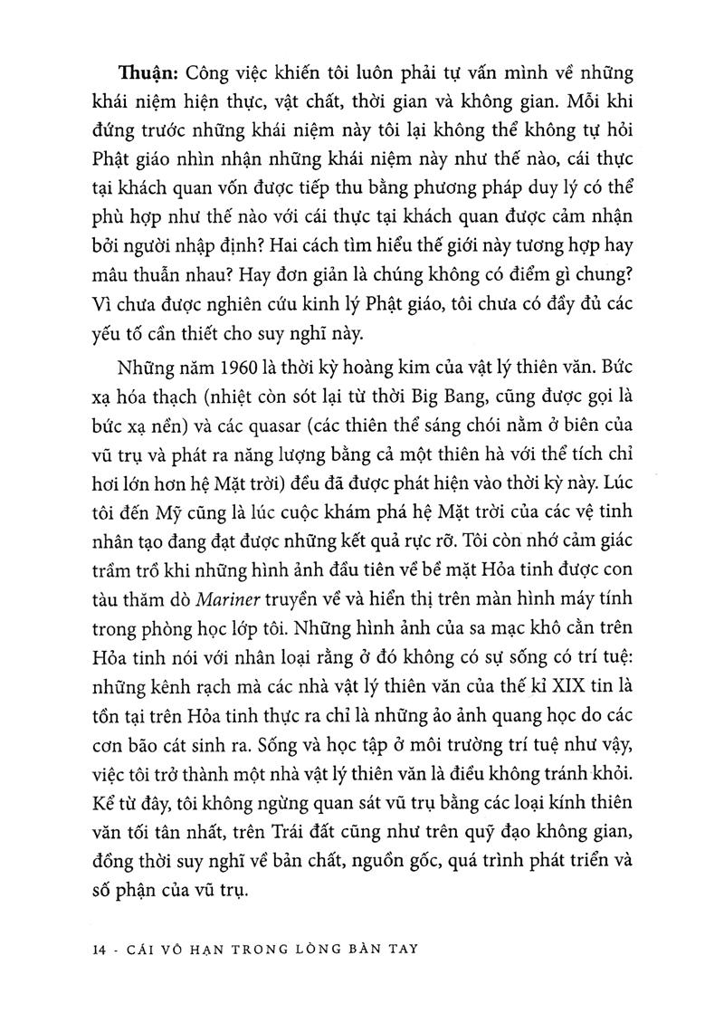 Sách Khoa Học Khám Phá - Cái Vô Hạn Trong Lòng Bàn Tay (Tái Bản)