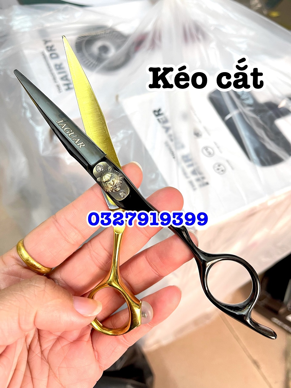 Kéo cắt tỉa tóc Nhật cao cấp JAGUARR 6.0 in