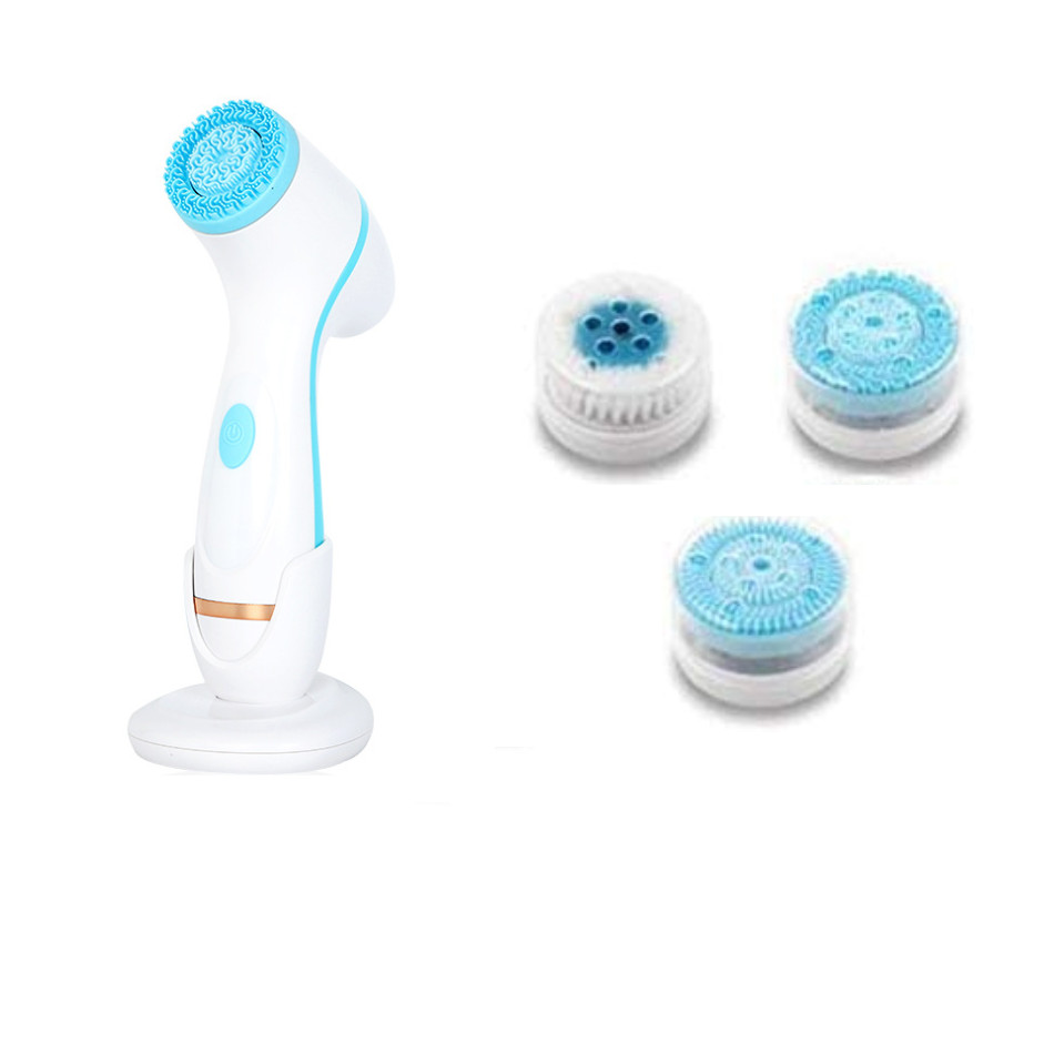 Máy  massage mặt + rửa mặt  đa chức năng  AOBERST xoay 360 độ