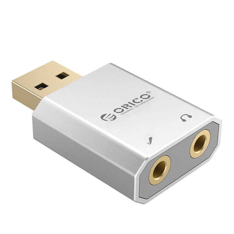 Sound card gắn cổng USB Orico SK02 - Hàng nhập khẩu