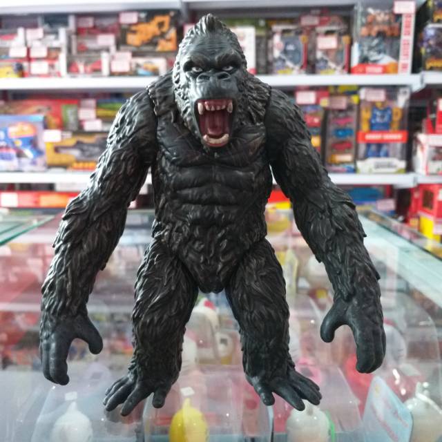 Mô Hình King Kong Trong Đảo Đầu Lâu Cao 16-17cm