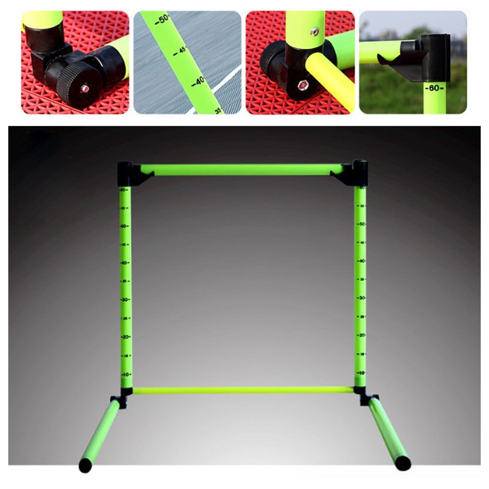 Speed Agility Hurdles Speed and Agility Training Equipment Improves Coordination Fitness Adjustable Scale for Athletes Running Exercise