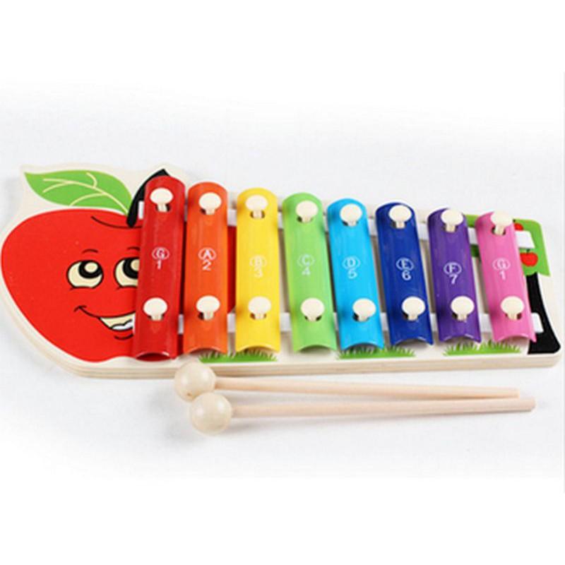 Bộ đàn gỗ 8 thanh đa dạng chủ đề cho bé yêu