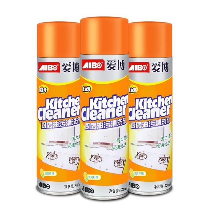 Chai xịt tẩy rửa đa năng chất tẩy đa năng Kitchen Cleaner tẩy rửa nhà bếp sạch bóng, đánh bay dầu mỡ Free ship