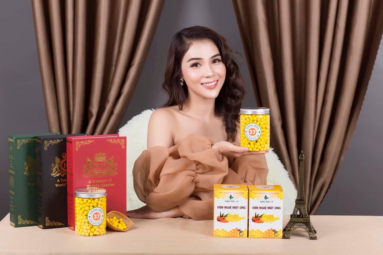 6 HỘP VIÊN NGHỆ MẬT ONG THẢO MỘC 37 THỰC PHẨM BẢO VỆ SỨC KHỎE