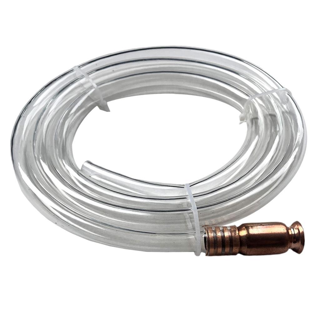Liquid/Fluid/Petrol Jiggle Transfer Syphon/Drainer/Pump 1.5 Metre Hose