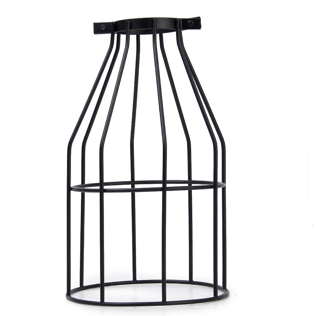 Edison Vintage Pendant Light Chandelier Cage Hanging Lamp Lampshade Decor A