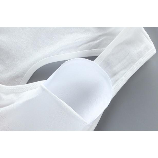 Hình ảnh Bra / Áo Lá Cotton Học Sinh Bi-Nơ Thời Trang ( A037 ). Hàng Loại Đẹp.