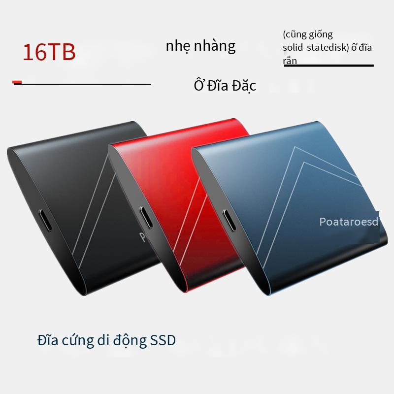 Phong cách mới nhất nâng cấp SSD di động SSD 4T 8TB 16TB SSD di động tốc độ cao