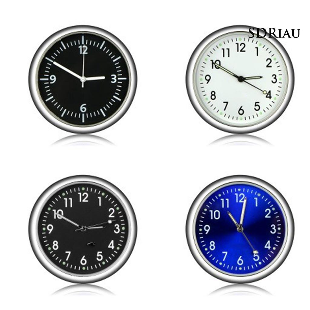 Đồng Hồ Kỹ Thuật Số Mini Phát Quang Tự Dính Trang Trí Nội Thất Xe Hơi