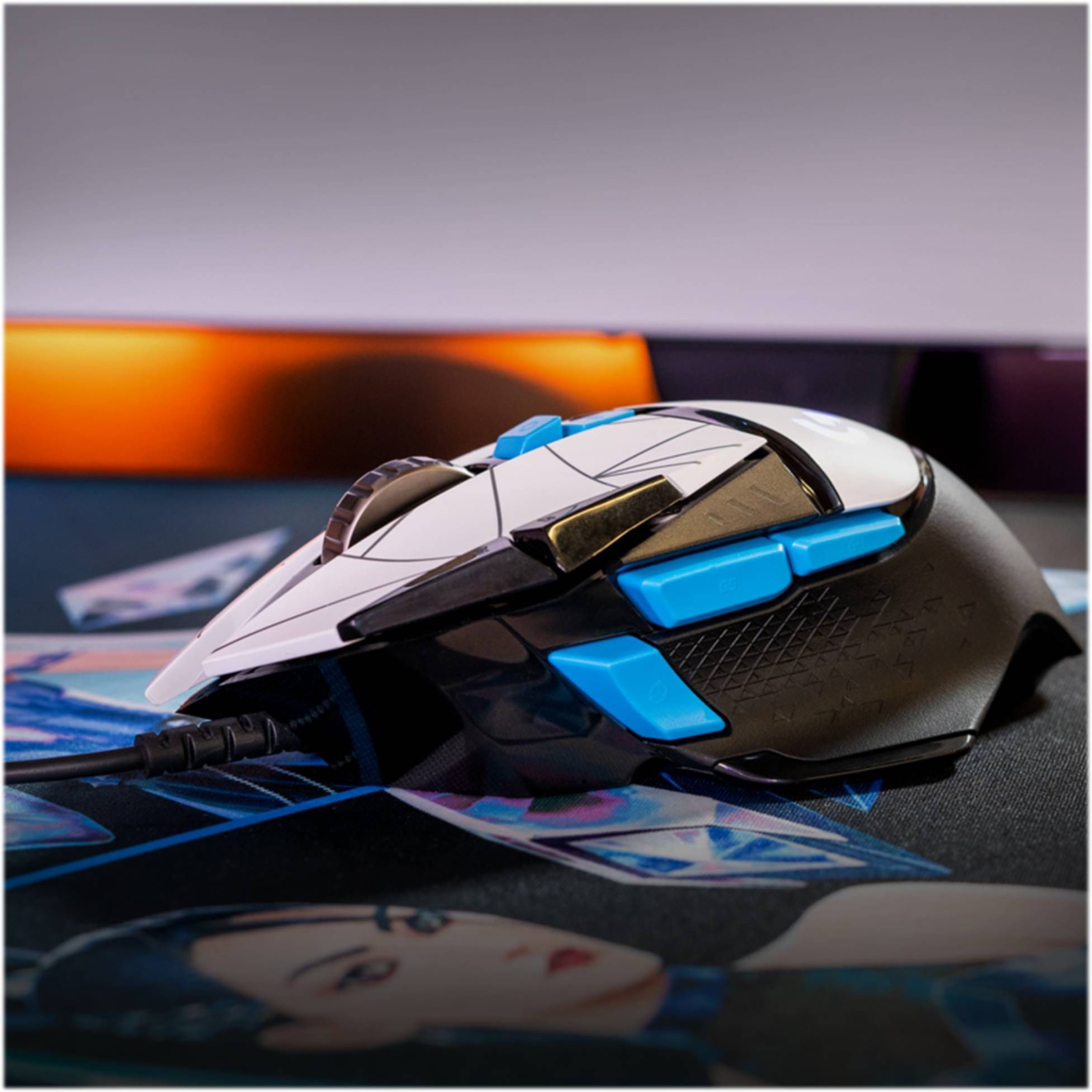 Chuột Gaming Logitech G502 Hero KDA - Hàng Chính Hãng