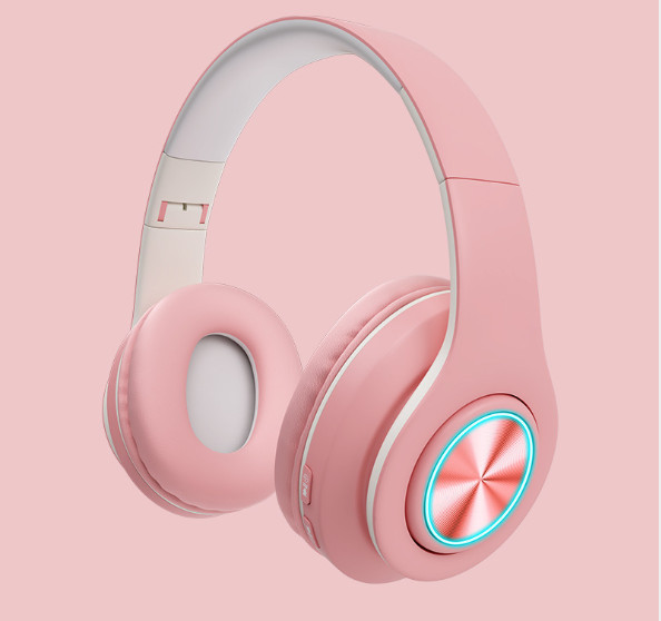 Tai Nghe Không Dây B-39 Công Nghệ Bluetooth Hiện Đại, Thiết Kế Đèn Led Sang Trọng.