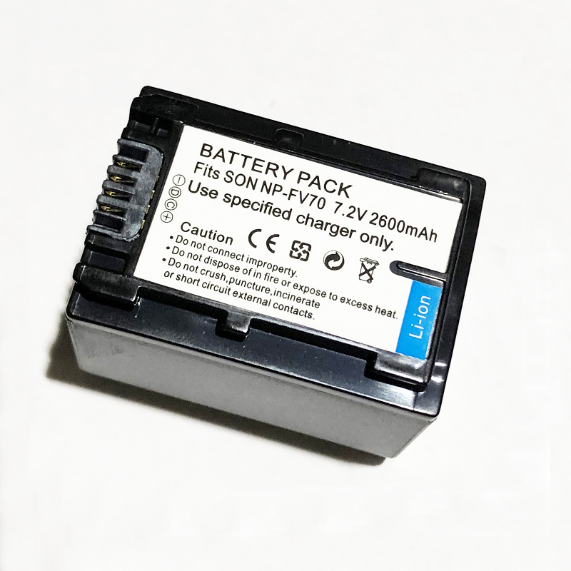 Pin Dành Cho Máy Ảnh, Máy Quay Phim Sony NP-FV70 7.2V 2600mAh Cao Cấp AZONE