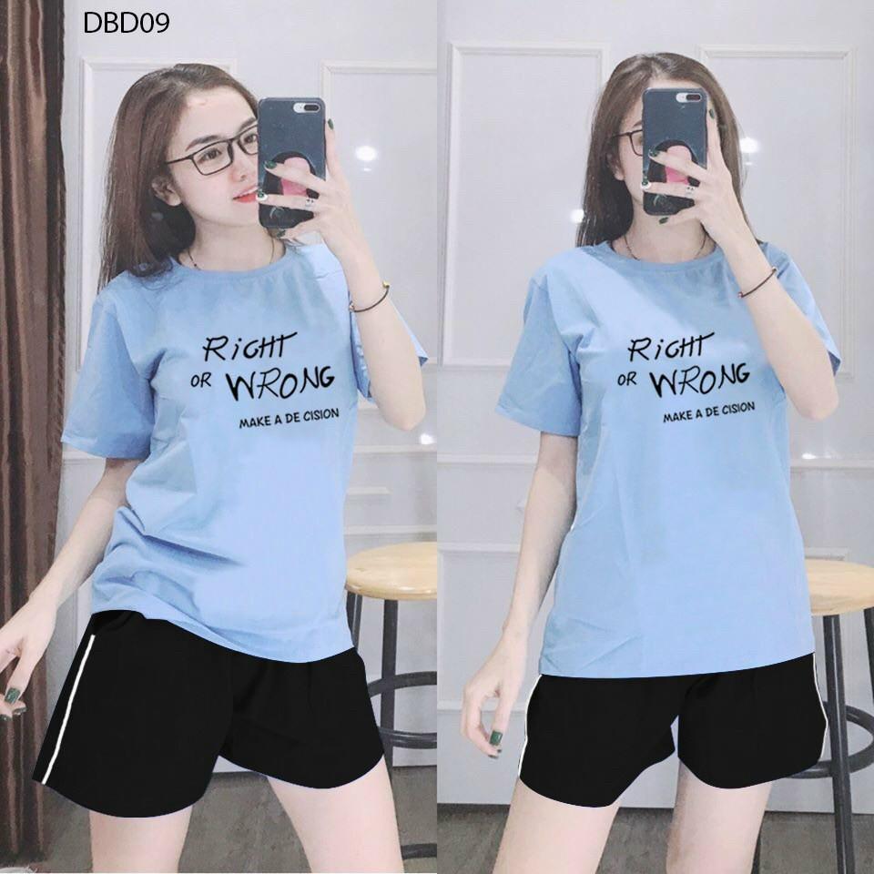BỘ THUN COTTON MẶC NHÀ BAO XINH