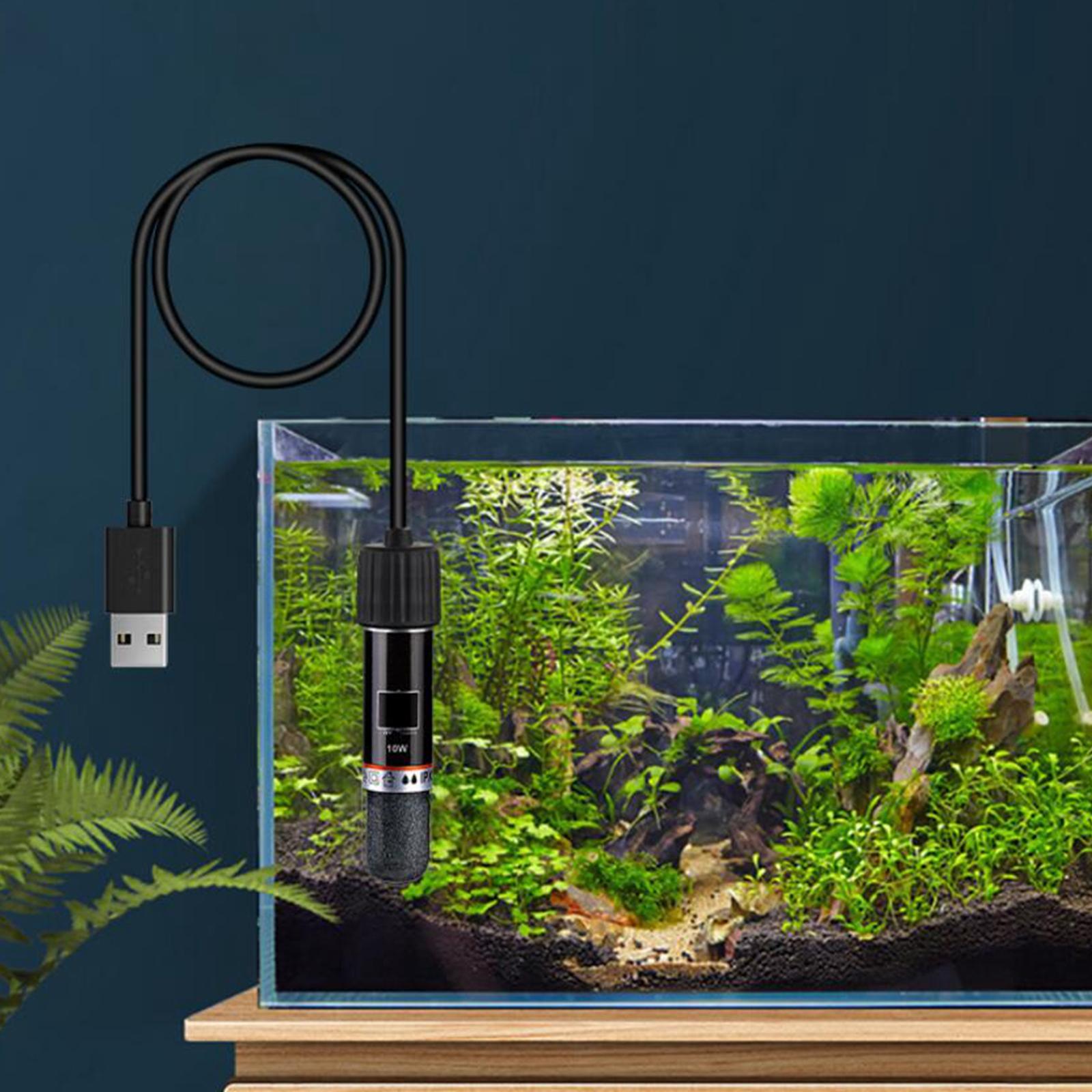 Fish Tank Heater Heating Rod Submersible Thermostat Aquarium Heater