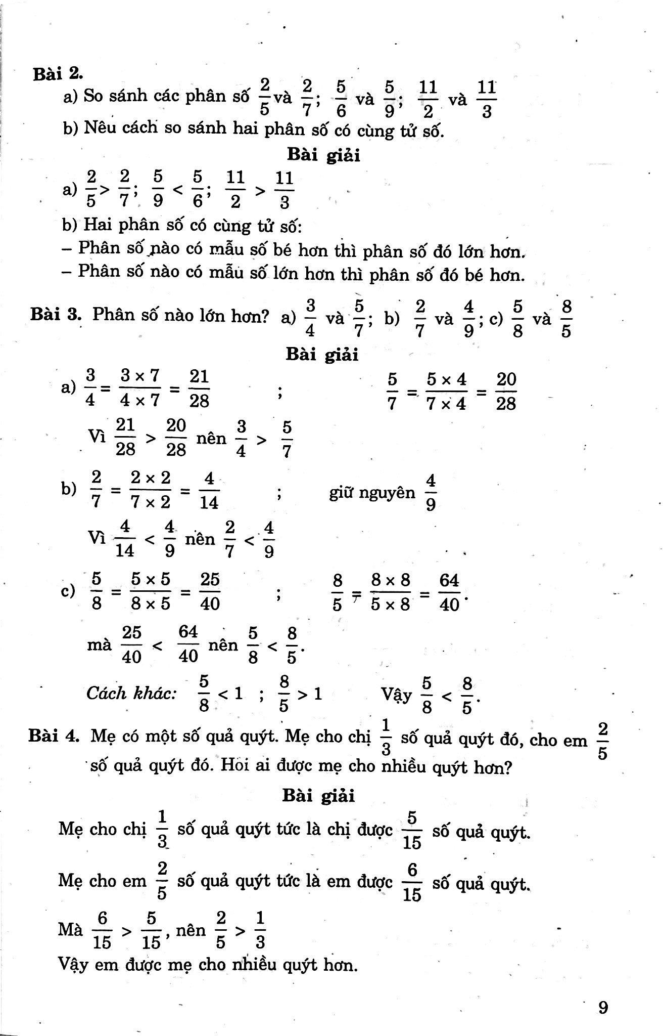 Giải Bài Tập Toán 5 (Tập 1)