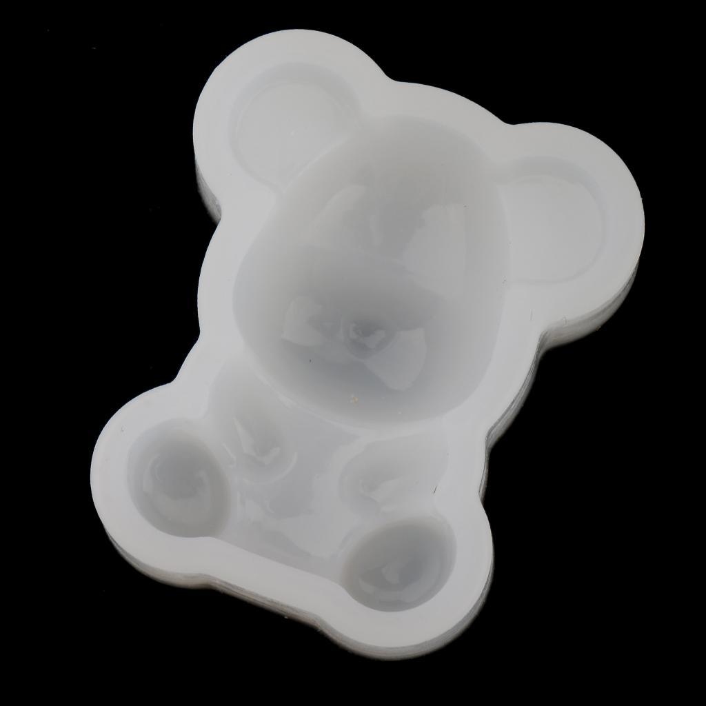 Cute Silicone Panda Mould DIY Craft Cake Chocolate Resin Crystal Making Mold