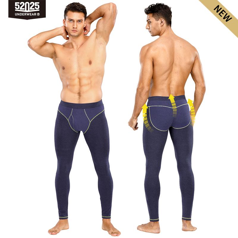 Năm 52025 Nam Nhiệt Quần Legging Bản Rộng Có Đẩy Lên Viscose Nhiệt Đồ Lót Thun Mềm Mại Thoáng Khí Quần Leggin Nhiệt Quần Legging Đáy