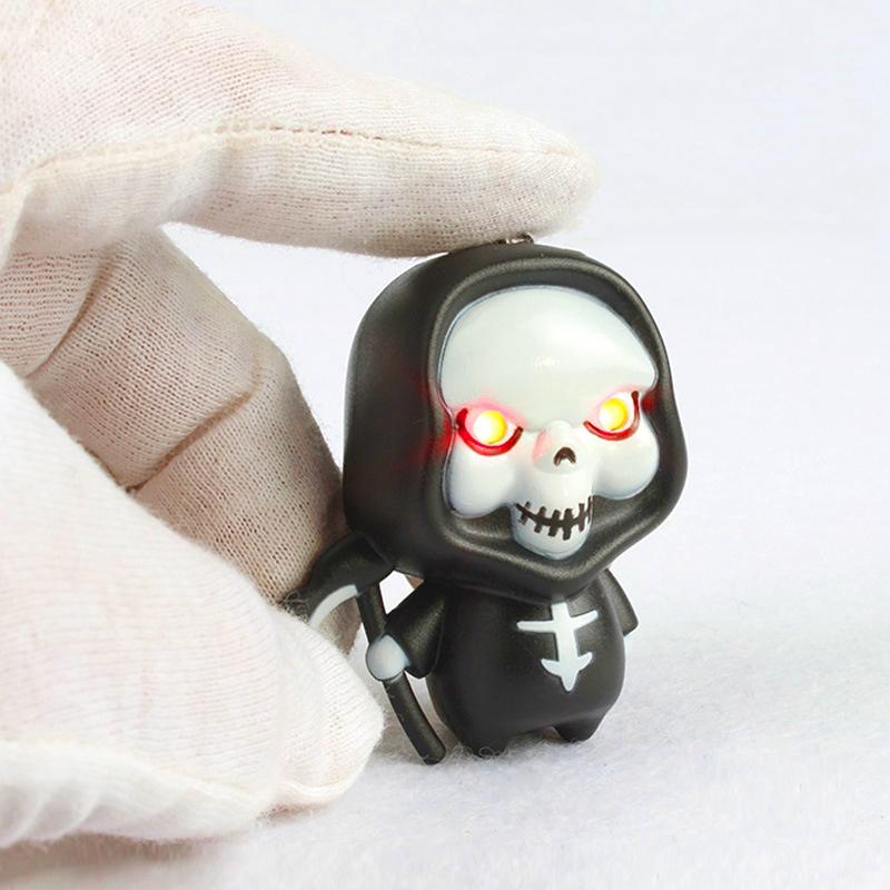 Móc khóa Ma-Móc khóa thần chết phát sáng đèn Led có âm thanh