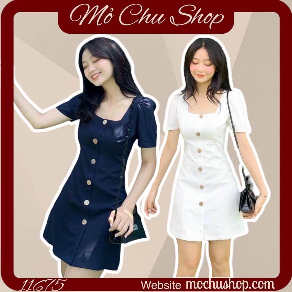 ĐẦM CỔ VUÔNG 6 NÚT GỖ 11675