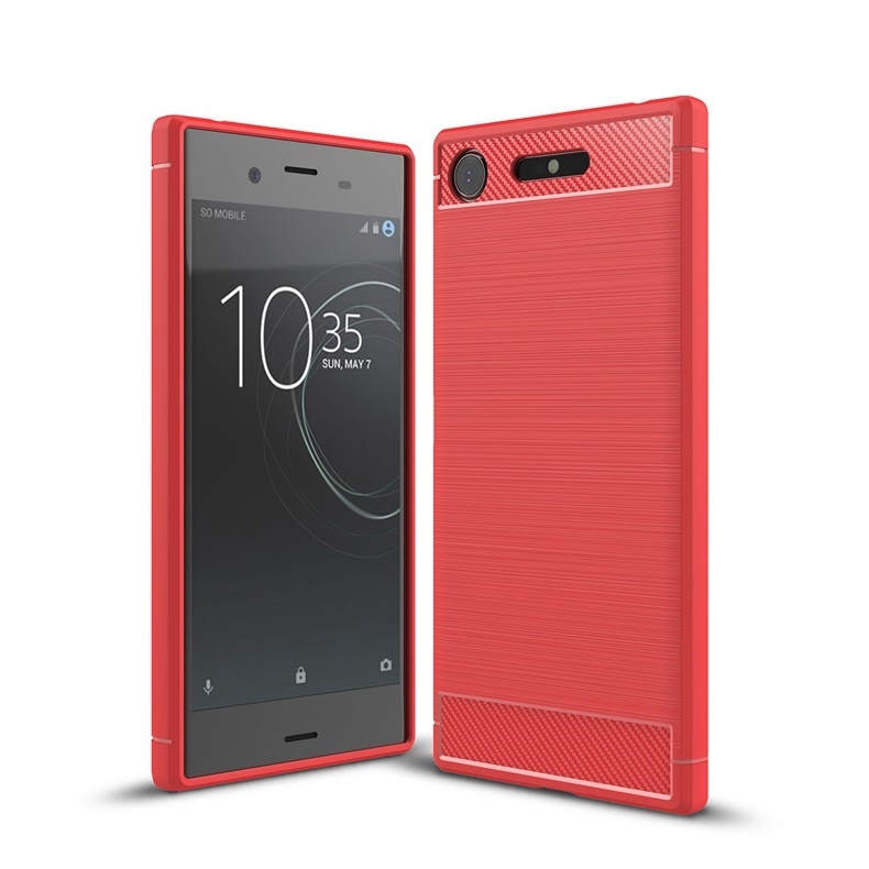 Ốp lưng chống sốc vân Carbon dành cho Sony Xperia XZ1