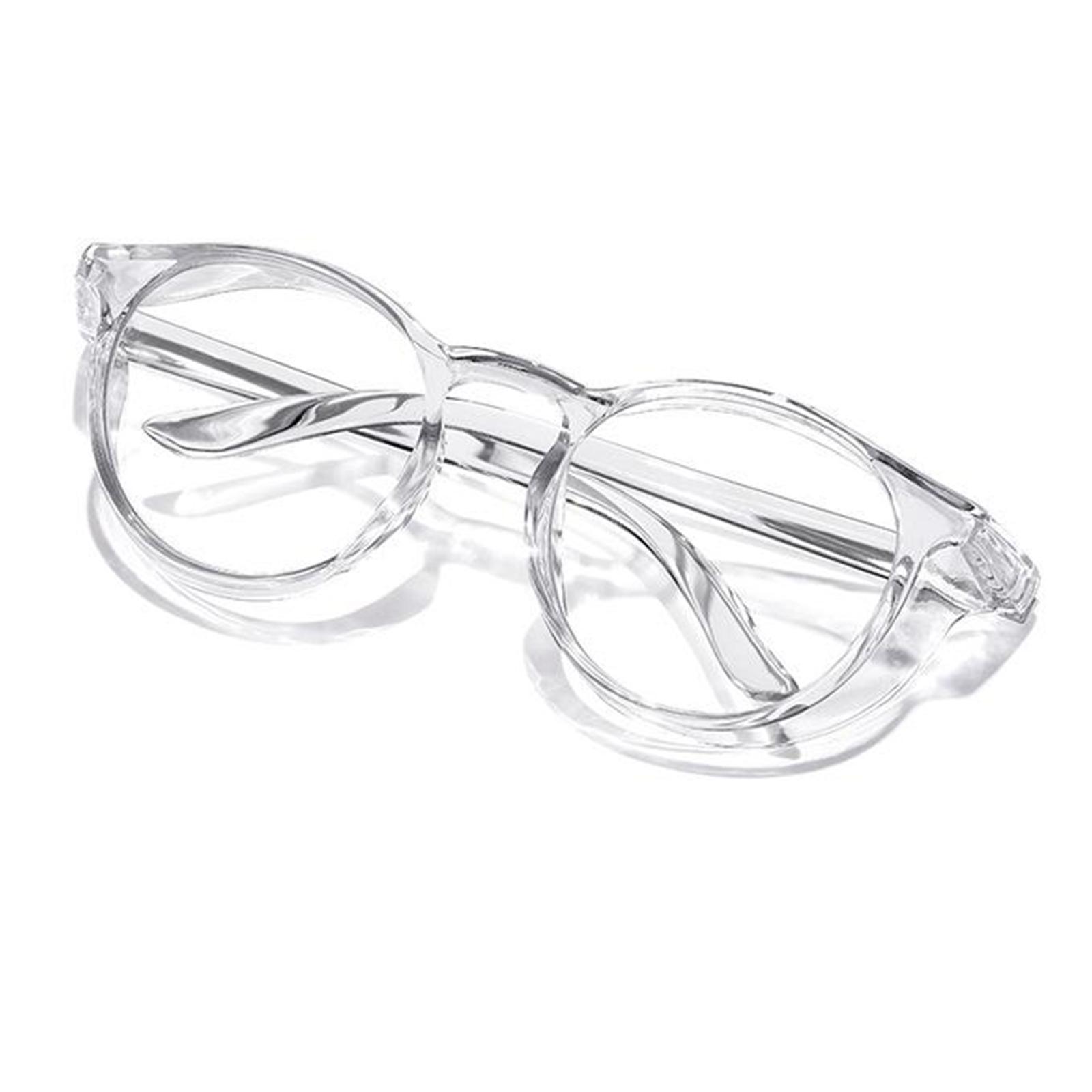 2x Safety Glasses with Scratch Resistant Lenses : RESISTANT , REFLEXES AND