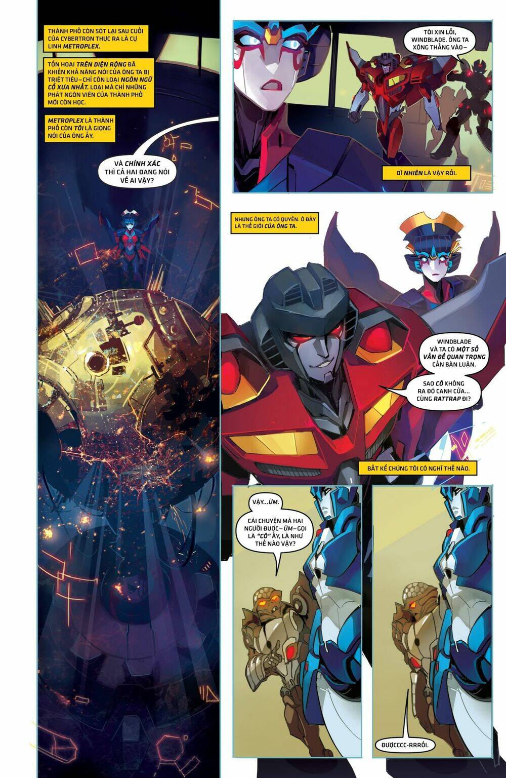 transformer - autobot trỗi dậy | windblade chapter 1 8