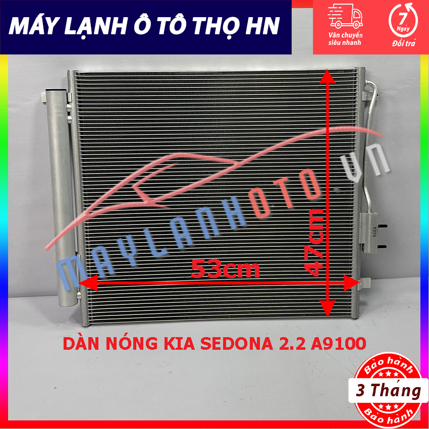 Dàn  nóng Kia Sedona 2.2 hàng xịn Hàn Quốc
