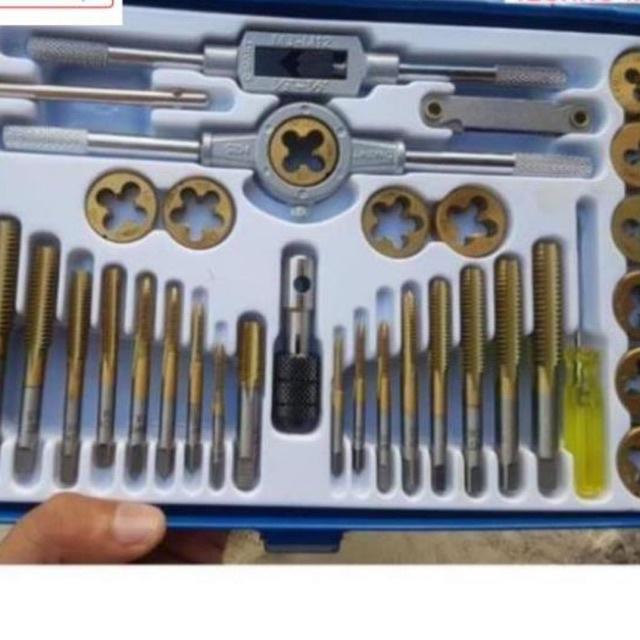 Bộ taro ren 40 chi tiết A1012 CHẤT LƯỢNG CAO