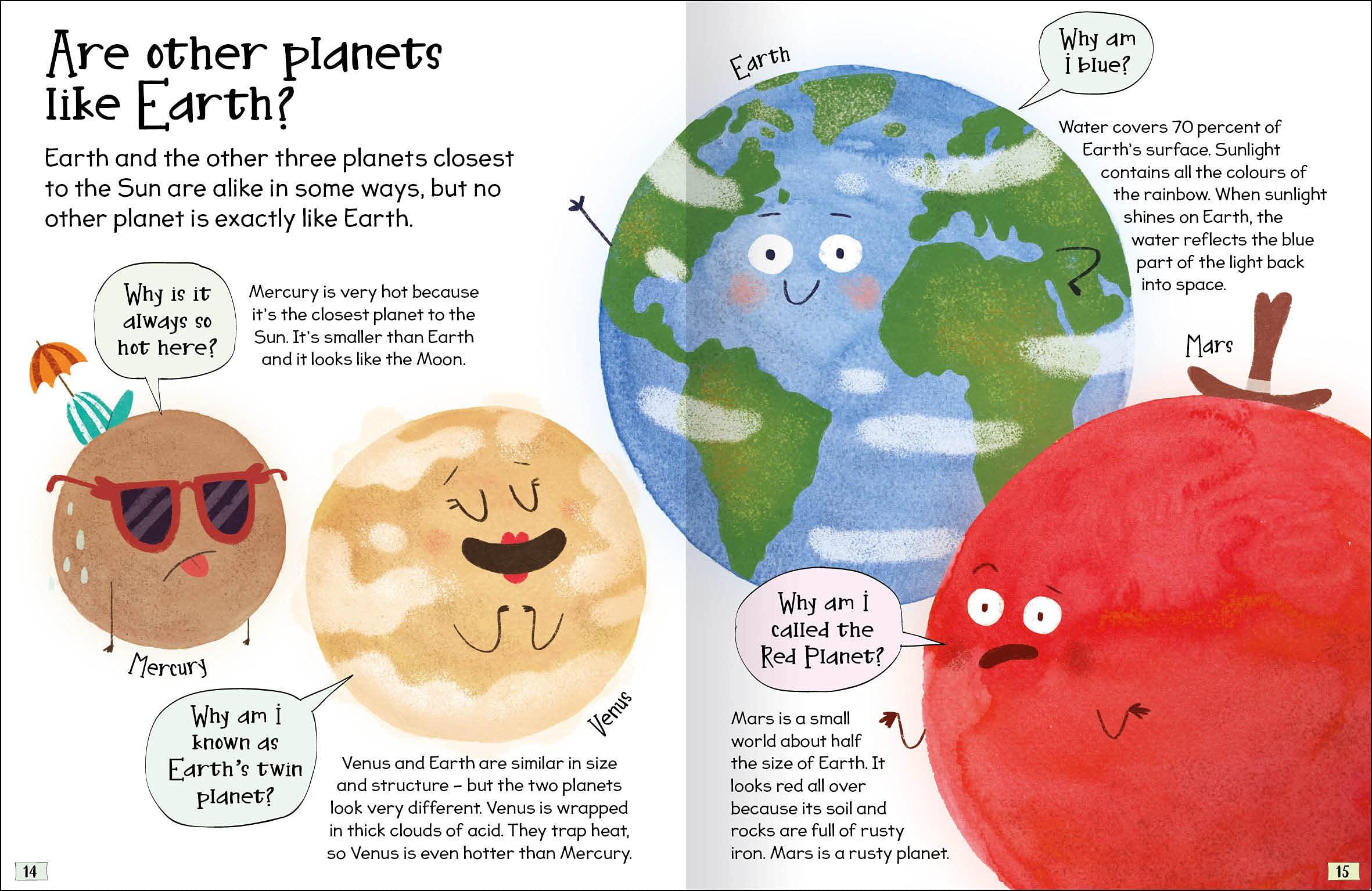 Curious Questions &amp; Answers About The Solar System  - Hỏi đáp về hệ Mặt Trời