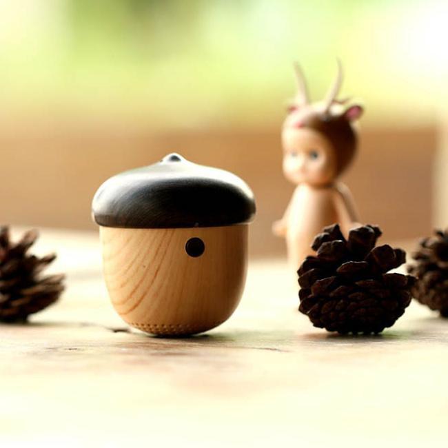 Loa Bluetooth,Loa quả sồi,nhỏ gọn siêu cute