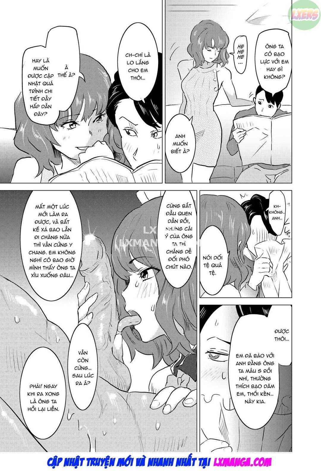 tôi khiến vợ mình phải làm việc ở nhà thổ chapter 3 8