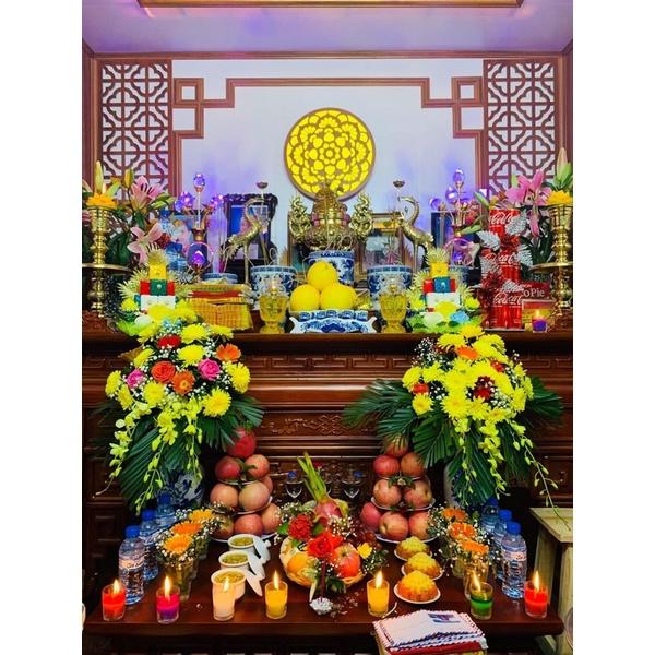 Đèn Trang Trí Bàn Thờ / Đèn Hào Quang Phòng Thờ Siêu Đẹp Gắn Tường