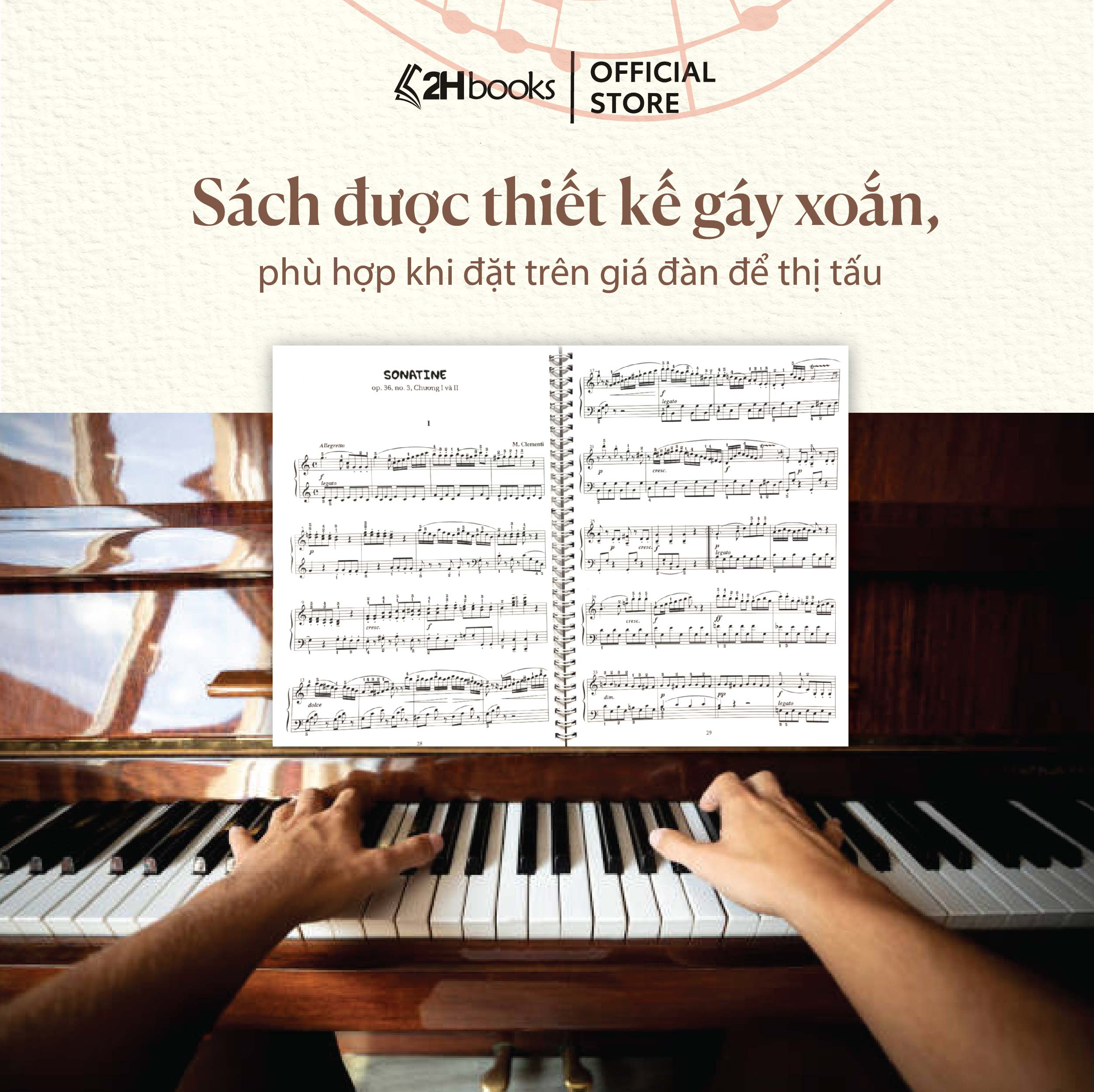 Sách Piano cổ điển, Tuyển tập tác phẩm Piano Cổ điển Lãng Mạn (83 tác phẩm nổi tiếng) - 2H Books