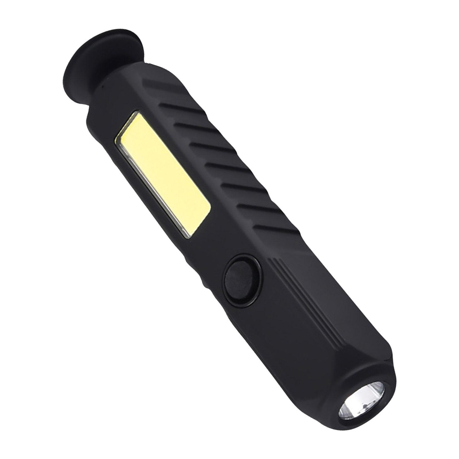 Work Light USB Rechargeable Compact Flashlight for Garage Hiking Backpacking