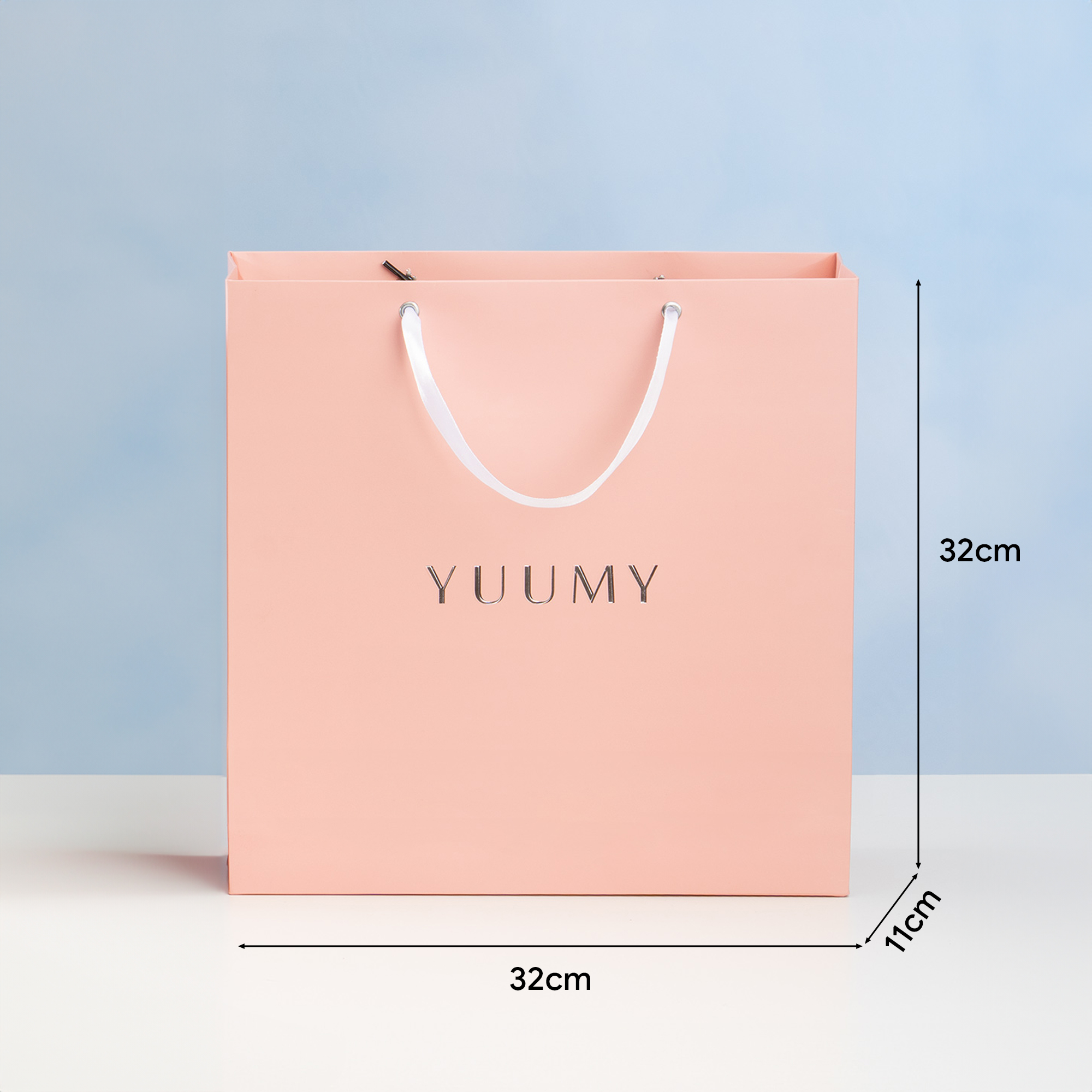 Túi giấy Yuumy (Thời trang nữ đựng quà tặng màu hồng ngọt ngào - Túi giấy Yuumy YTG2H)