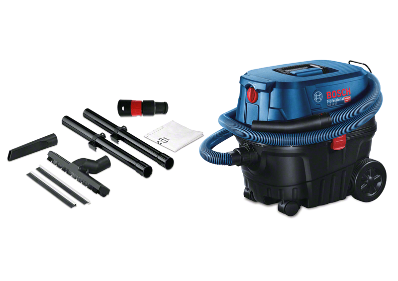 MÁY HÚT BỤI CÔNG NGHIỆP ƯỚT VÀ KHÔ 1250W 25L BOSCH GAS 12-25 - HÀNG CHÍNH HÃNG