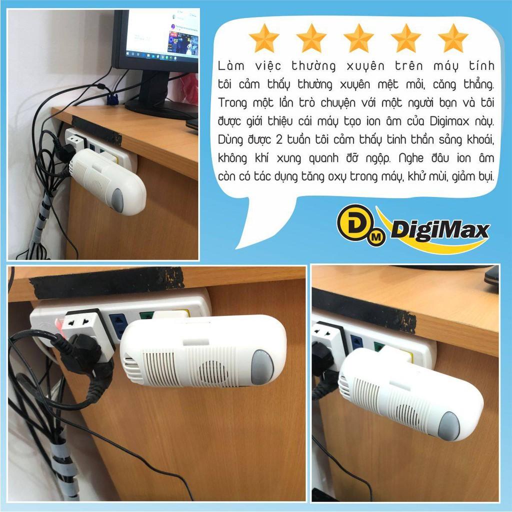 Combo siêu sạch - Máy lọc không khí, diệt khuẩn phòng kín Digimax Ion Âm (DP-3D6) + UV-C (DP-3E6) (Hàng nhập khẩu)